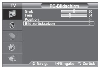 SAMSUNG LE32A330J1 - Bild zurücksetzen - 6