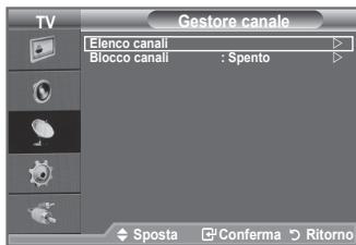 SAMSUNG LE32A330J1 - Aggiunta / Blocco di canali - 2