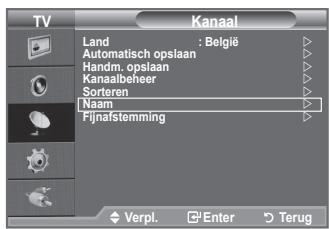 SAMSUNG LE32A330J1 - Kanaalnamen vastleggen - 1
