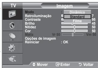 SAMSUNG LE32A330J1 - Alterar o padrão de imagem - 2