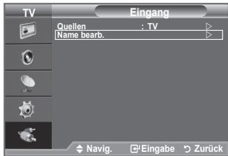 SAMSUNG LE32A330J1 - Signalquellennamen bearbeiten - 1