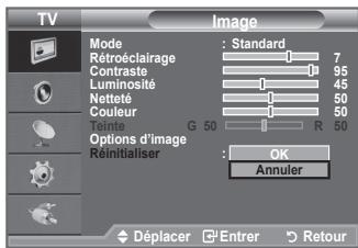 SAMSUNG LE32A330J1 - Vous pouvez réinitialiser la valeur par défaut des paramètres d'image. - 1