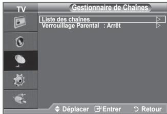 SAMSUNG LE32A330J1 - A l'aide de la fonction Gestionnaire de Chaînes, vous pouvez aisément verrouiller ou ajouter des canaux. - 2