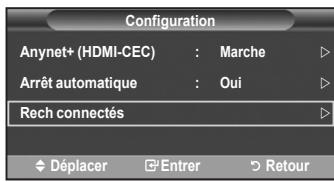 SAMSUNG LE32A450 - Recherche d'appareils Anynet+ et basculement entre des appareils - 2