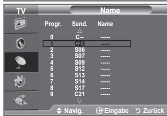 SAMSUNG LE32A450 - Sendernamen zuweisen - 2