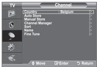SAMSUNG LE32A450 - Storing Channels Automatically - 1