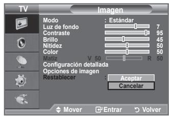 SAMSUNG LE32A450 - Puede volver a los ajustes deImagen predefinidos de fabrica. - 1