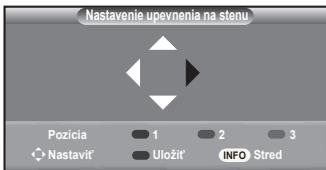 SAMSUNG LE32A450 - Zapamātanie pozécie - 1