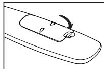 SAMSUNG LE32A450 - Colocar pilhas no telecomando - 3