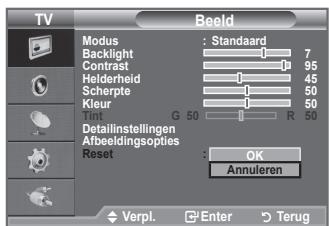 SAMSUNG LE32A450 - U kunt terugkeren maar de standard fabrieksinstelleningen. - 1