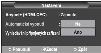 SAMSUNG LE32A450 - Automaticke vypnuti zaizeni Anynet+ po vypnuti televizoru - 1