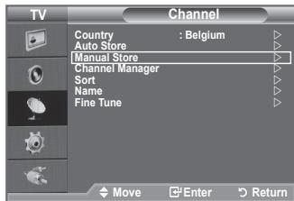 SAMSUNG LE32A450 - Storing Channels Automatically - 2