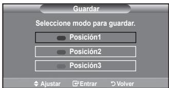 SAMSUNG LE32A450 - Memoración de la posición - 3