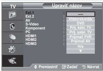 SAMSUNG LE32A450 - Mózete si vybrat' z externych zdrojov, ktoré su pripojené k televizoru cz vstupné konektory. - 5