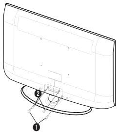 SAMSUNG LE32A450 - Instalación del soporte - 2