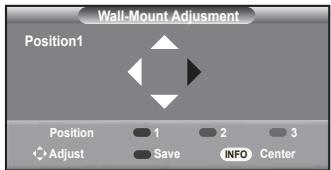 SAMSUNG LE32A450 - Shranjevanje polozaja - 4