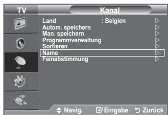 SAMSUNG LE32A450 - Sendernamen zuweisen - 1