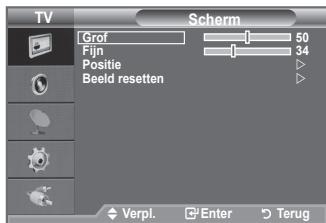 SAMSUNG LE32A450 - Beeld resetten - 4