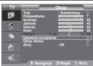 SAMSUNG LE32A450 - Konfigurowanie szczegółowych ustawien obrazu - 1