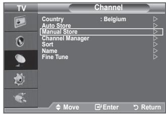 SAMSUNG LE32A450 - > Channel mode - 1