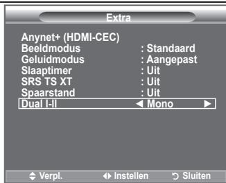 SAMSUNG LE32A450 - De geluidsmodus selecteren - 1