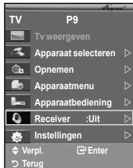 SAMSUNG LE32A450 - Luisteren via een ontvanger - 1