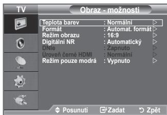 SAMSUNG LE32A450 - Müzete se vratit k vychozimu nastaveni obrazu od vyrobce. - 3
