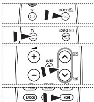 SAMSUNG LE32A450 - Sie können zwischen den an den Eingangsbuchsen des Fernsehgerats angeschlossenen externen Quellen auswahlen. - 3