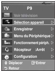 SAMSUNG LE32A450 - Recherche d'appareils Anynet+ et basculement entre des appareils - 1
