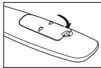 SAMSUNG LE32A450 - Batterijen in de afstandsbedieningplaatsen - 3