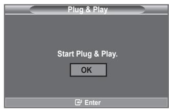 SAMSUNG LE32A450 - Pri prvem vklopu televizorja se samodejno prikaze ve osnovnih nastavitev. Na voljo so naslednje nastavitve. - 1