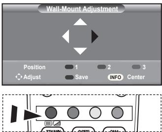 SAMSUNG LE32A450 - Remembering the Position - 1