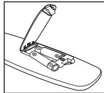 SAMSUNG LE32A450 - Installing Batteries in the Remote Control - 2