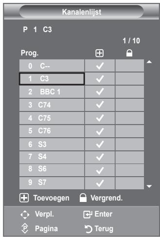 SAMSUNG LE32A450 - Met Kanaalbeheer kurz u eenvoudig kanalen vergrendelen of toevoegen. - 3