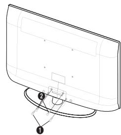 SAMSUNG LE32A450 - Installation du support - 2