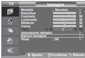SAMSUNG LE32A450 - È possibile ripristinare le impostazioni di visualizzazione dell'immagine preimpostate in fabbrica. - 2