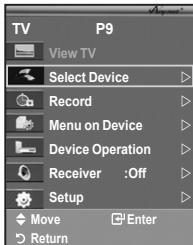 SAMSUNG LE32A450 - Scanning and Switching between Anynet+ Devices - 1
