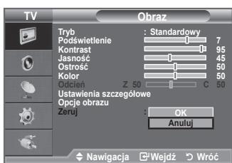 SAMSUNG LE32A450 - Ustawienia obrazu przywróci do fabrycznych wartość domyslnych. - 1