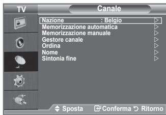 SAMSUNG LE32A450 - Memorizzazione automatica dei canali - 1