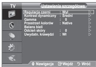 SAMSUNG LE32A450 - Konfigurowanie szczegółowych ustawien obrazu - 2
