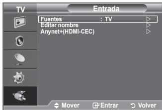 SAMSUNG LE32A450 - Puede elegir entre varias fuentes externas connectadas a las tomas de entrada del televator. - 1