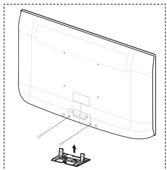 SAMSUNG LE32A450 - Installation du support mural - 1