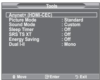 SAMSUNG LE32A450 - Uporaba funkcijsystemaAnynet+ - 1
