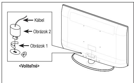 SAMSUNG LE32A450 - Použitie zabezepčovacieho Kensington zámku proti ochodzeniu (v závislosti od modelu) - 1