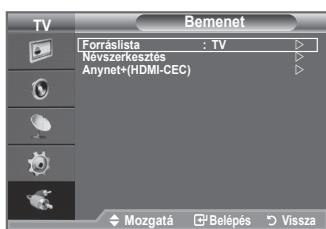 SAMSUNG LE32A450 - Választhata TV kimeneti csatlakozóihoz csatlakoztatott külso jelforrások kölul. - 1