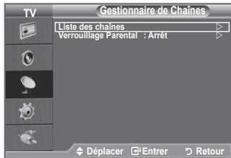 SAMSUNG LE32A450 - Ajout/Verrouillage de canaux - 2