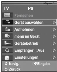 SAMSUNG LE32A450 - Suchen von Anynet+-Geräten und Umschalten zwischen diesen Geräten - 1