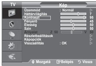 SAMSUNG LE32A450 - A keszülek számos olyan beallitással rendelkezik, mellyel szabályozhatja a képminó séget. - 1
