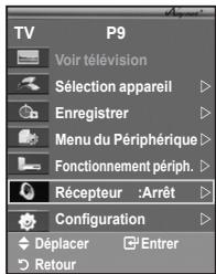 SAMSUNG LE32A450 - Ecoute via un récepteur - 1