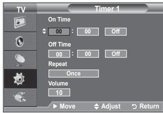 SAMSUNG LE32A450 - Samodejni vklop in izklop televizorja - 2